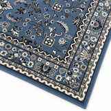 Nain Klassiek Vintage Oosters Vloerkleed Blauw