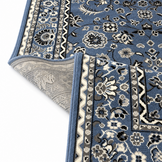 Nain Klassiek Vintage Oosters Vloerkleed Blauw