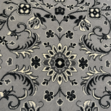 Nain Klassiek Vintage Oosters Vloerkleed Grijs Zilver