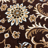 Nain Klassiek Rond Vintage Oosters Vloerkleed Bruin