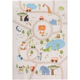 Kindervloerkleed Safari Multi Wasbaar Antislip