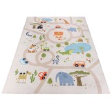 Kindervloerkleed Safari Multi Wasbaar Antislip