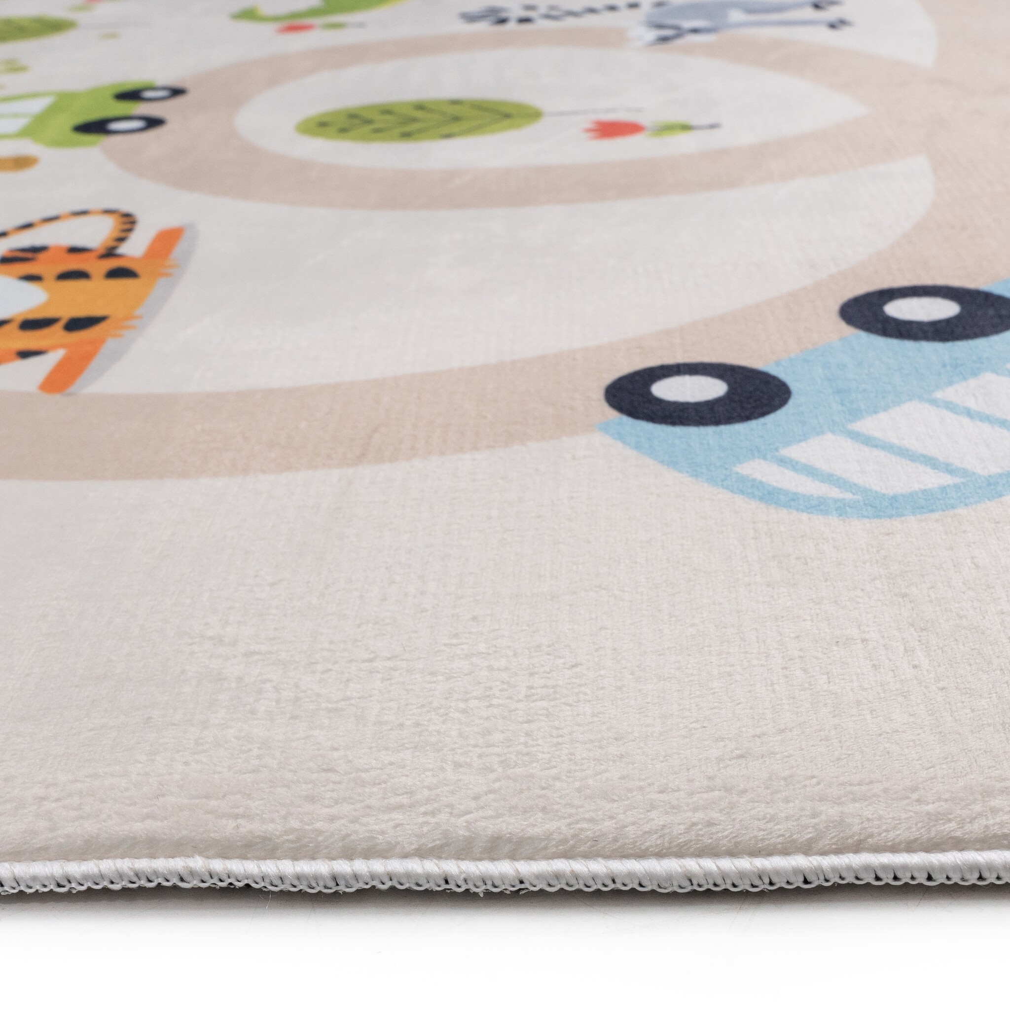 Kindervloerkleed Safari Multi Wasbaar Antislip