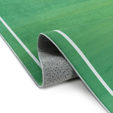 Kindervloerkleed Voetbal Groen Wasbaar Antislip