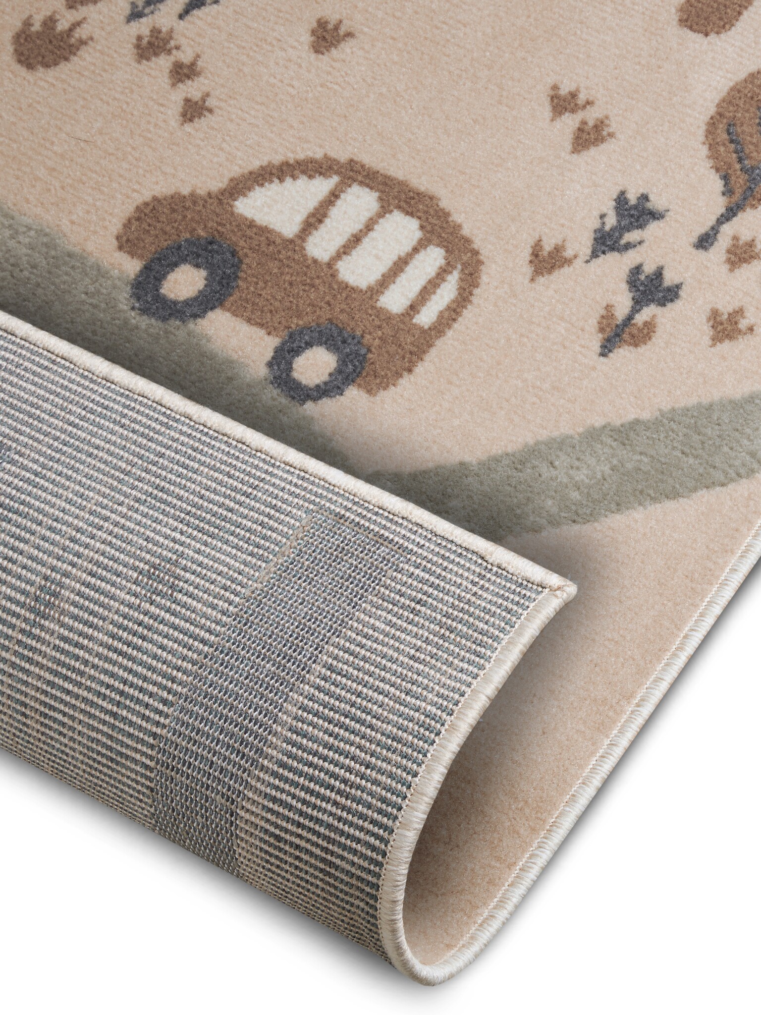 Kindervloerkleed Artis Crème/Bruin