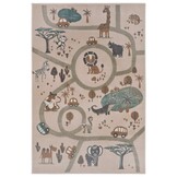 Kindervloerkleed Artis Crème/Bruin