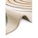 Kindervloerkleed Rainbow Japandi Crème/Multikleur