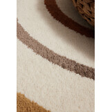 Kindervloerkleed Rainbow Japandi Crème/Multikleur