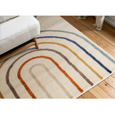 Kindervloerkleed Rainbow Japandi Crème/Multikleur
