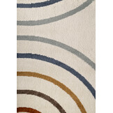 Kindervloerkleed Rainbow Japandi Crème/Multikleur