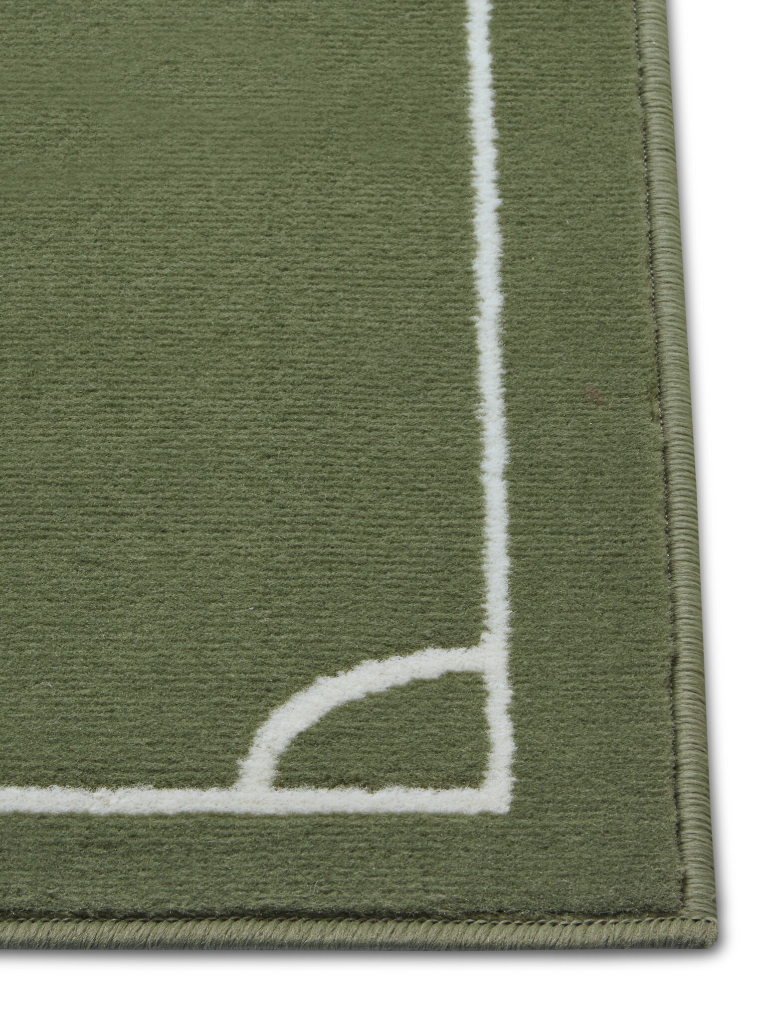 Kindervloerkleed Voetbal Groen