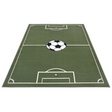 Kindervloerkleed Voetbal Groen