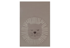 Kindervloerkleed Leeuw Beige/Crème