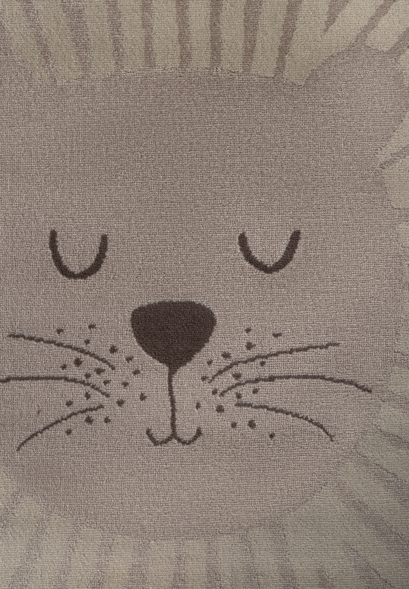 Kindervloerkleed Leeuw Beige/Crème