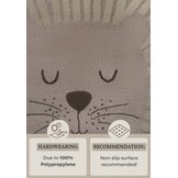 Kindervloerkleed Leeuw Beige/Crème