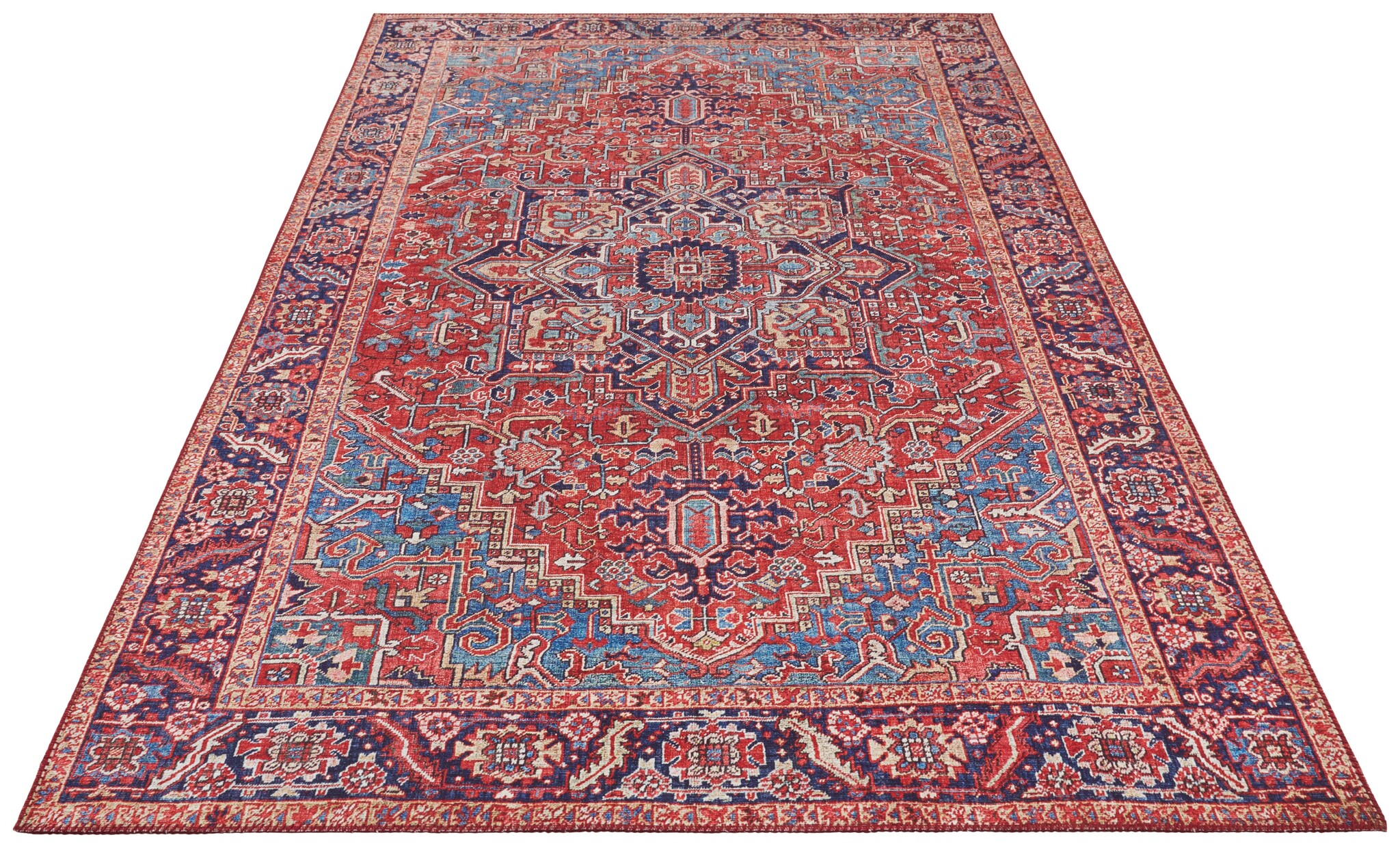 Vintage Vloerkleed Amata Rood