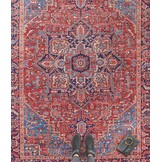 Vintage Vloerkleed Amata Rood