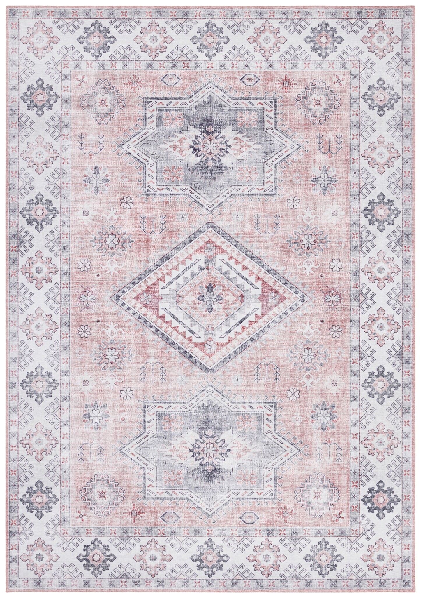 Vintage Vloerkleed Gratia Roze