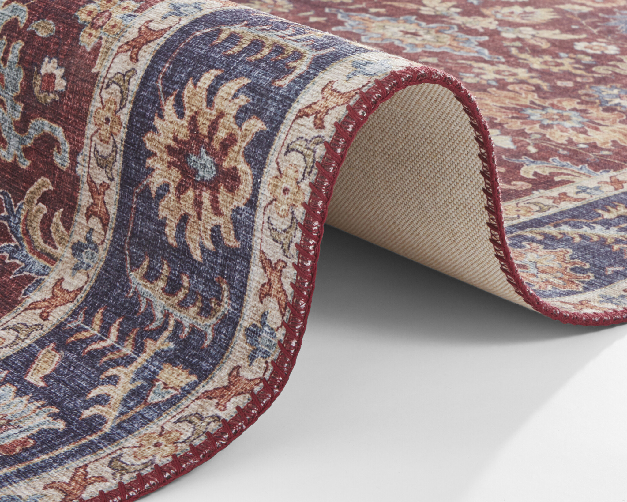 Vintage Vloerkleed Vivana Rood