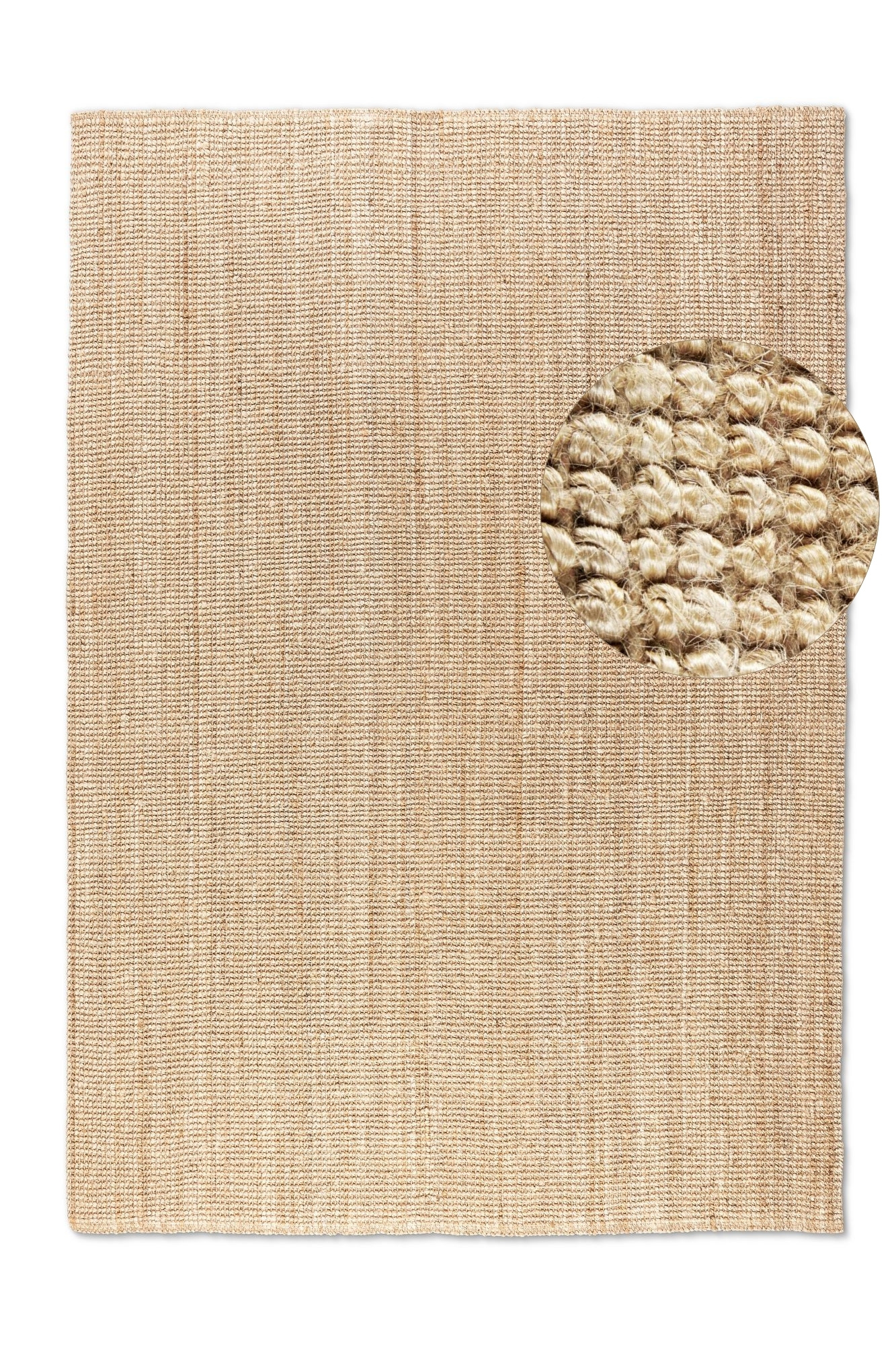 Jaipur Jute Vloerkleed Goud Beige