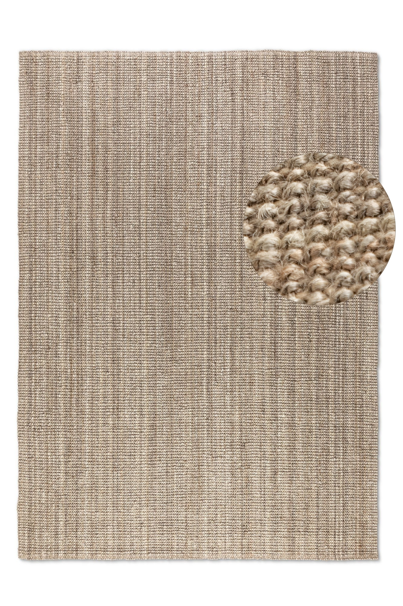 Jaipur Jute Vloerkleed Beige