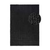Jaipur Jute Vloerkleed Zwart
