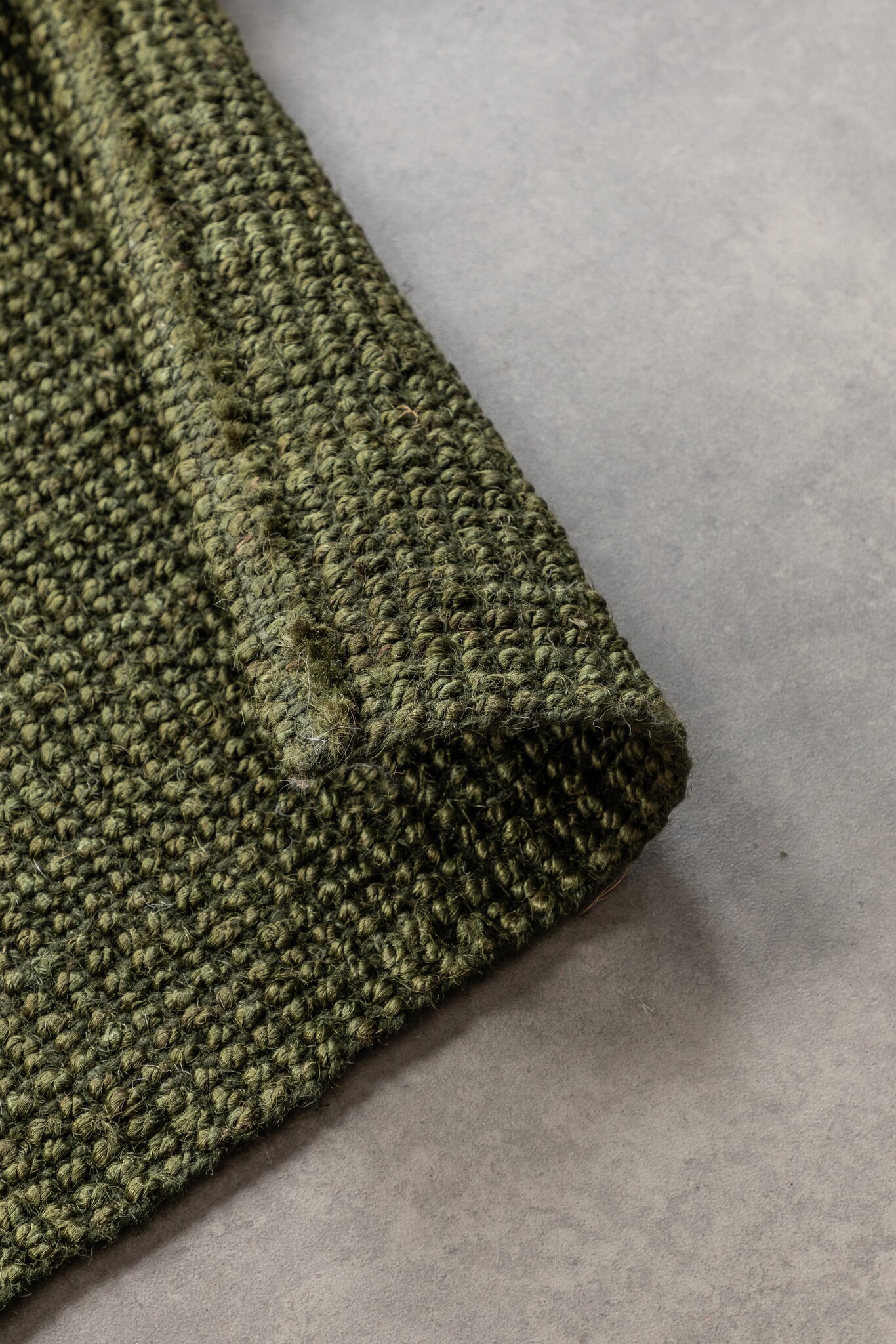 Jaipur Jute Vloerkleed Groen
