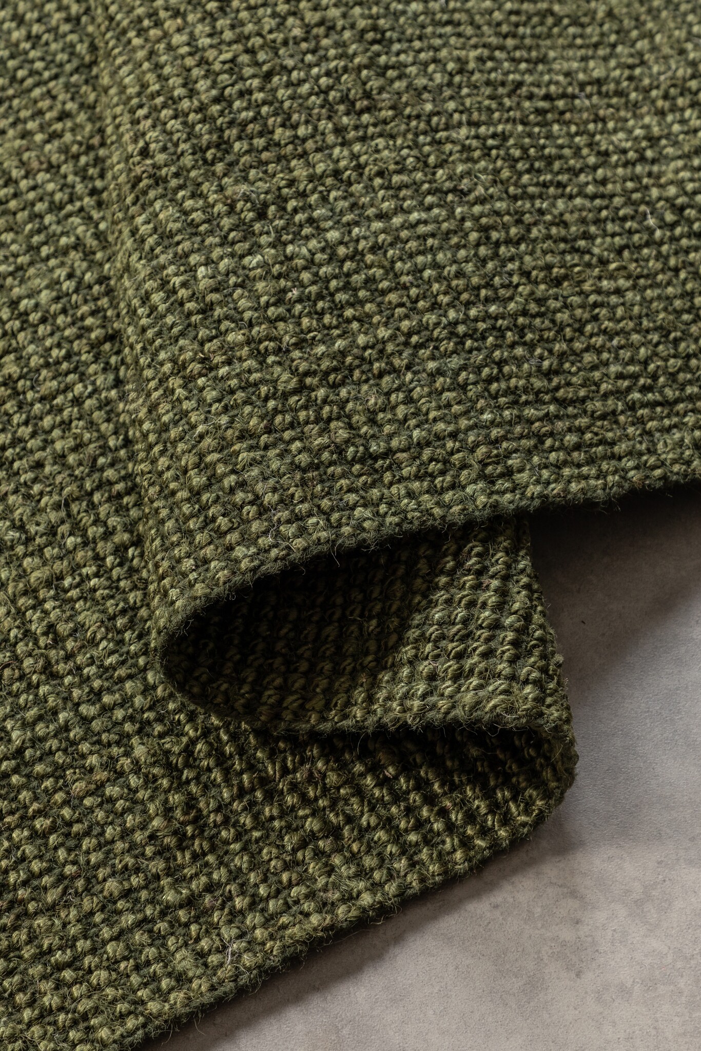 Jaipur Jute Vloerkleed Groen