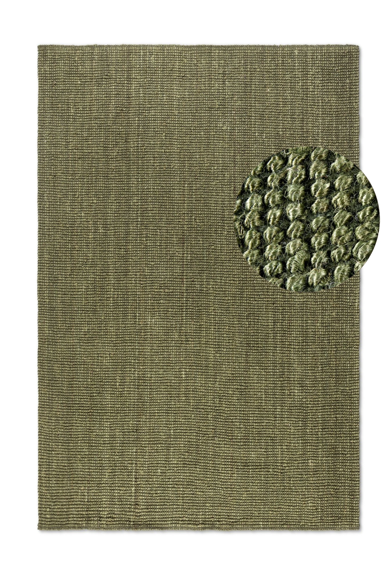 Jaipur Jute Vloerkleed Groen