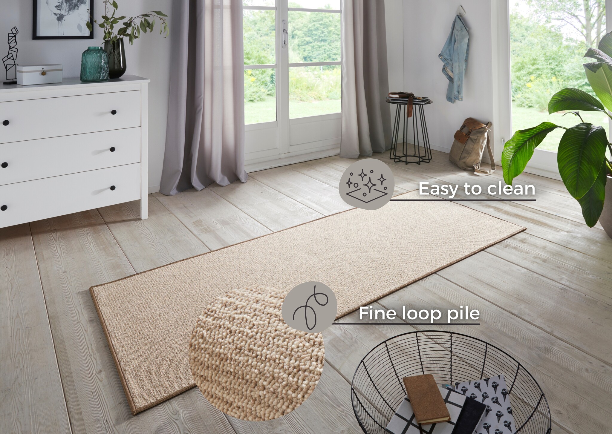 Traploper Vloerloper Beige