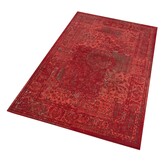 Velours Vloerkleed Plume Rood