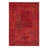 Velours Vloerkleed Plume Rood