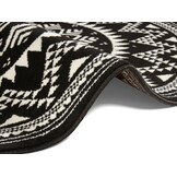 Velours Vloerkleed Valencia Zwart