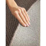 Wollen Rond Vloerkleed Calmio Taupe