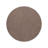 Wollen Rond Vloerkleed Calmio Taupe