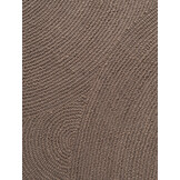 Wollen Rond Vloerkleed Calmio Taupe