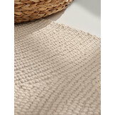 Wollen Rond Vloerkleed Calmio Creme
