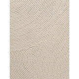 Wollen Rond Vloerkleed Calmio Creme