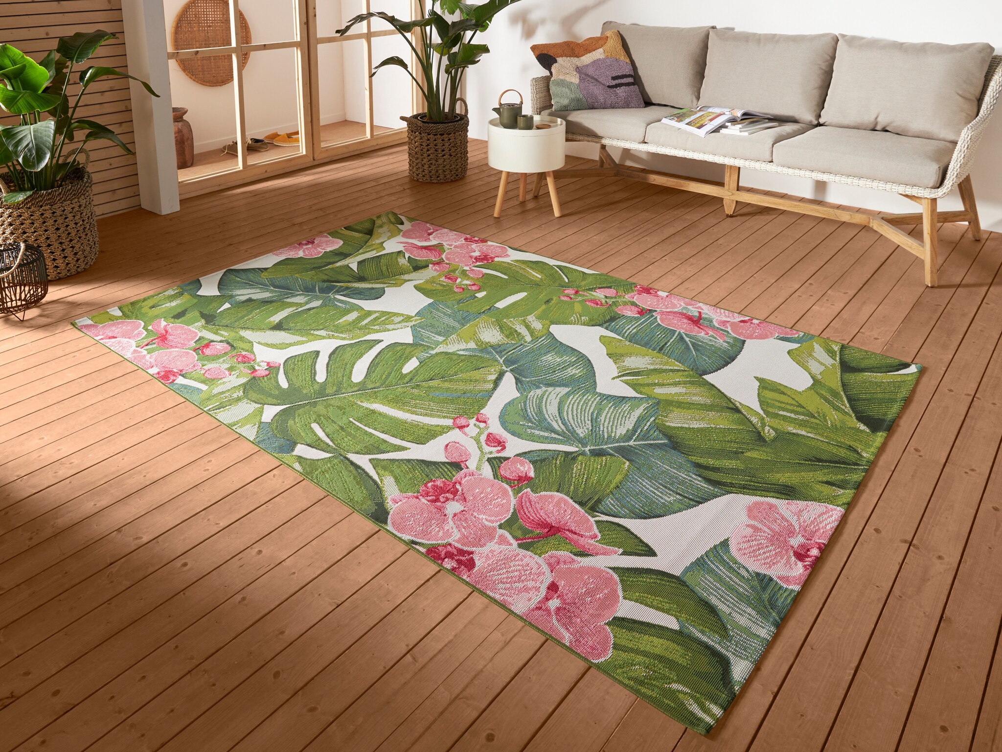 Buitenkleed Flair Tropical Multikleur