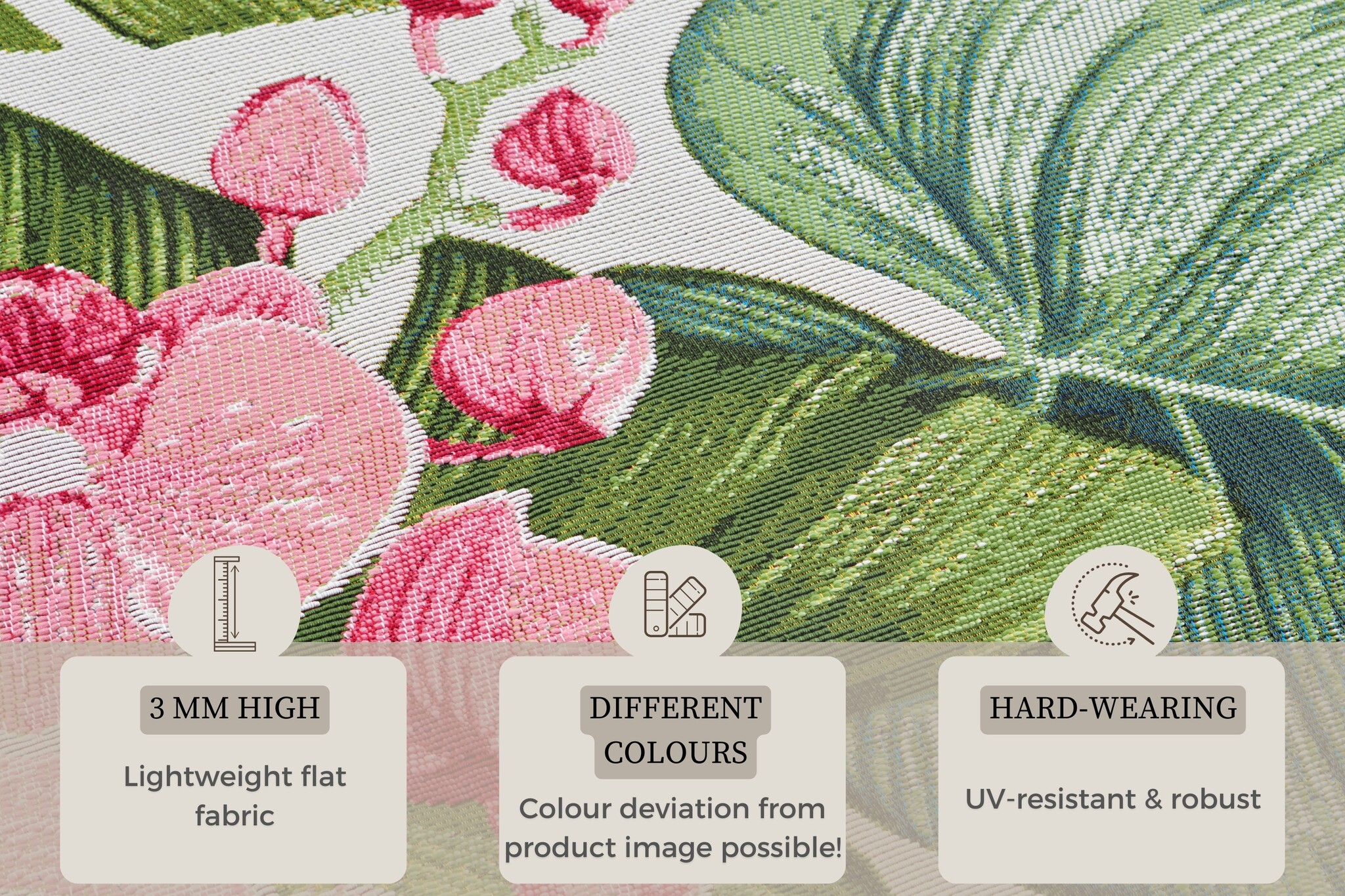 Buitenkleed Flair Tropical Multikleur