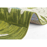 Buitenkleed Flair Tropical Leaves Groen