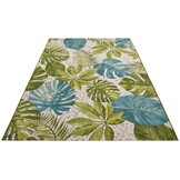 Buitenkleed Flair Tropical Leaves Groen
