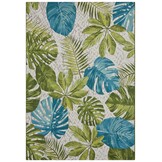 Buitenkleed Flair Tropical Leaves Groen