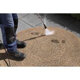 Buitenkleed Rond Almendro Beige