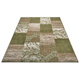 Patchwork Vloerkleed Groen