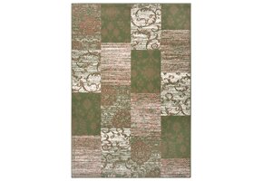Patchwork Vloerkleed Groen