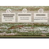Patchwork Vloerkleed Groen
