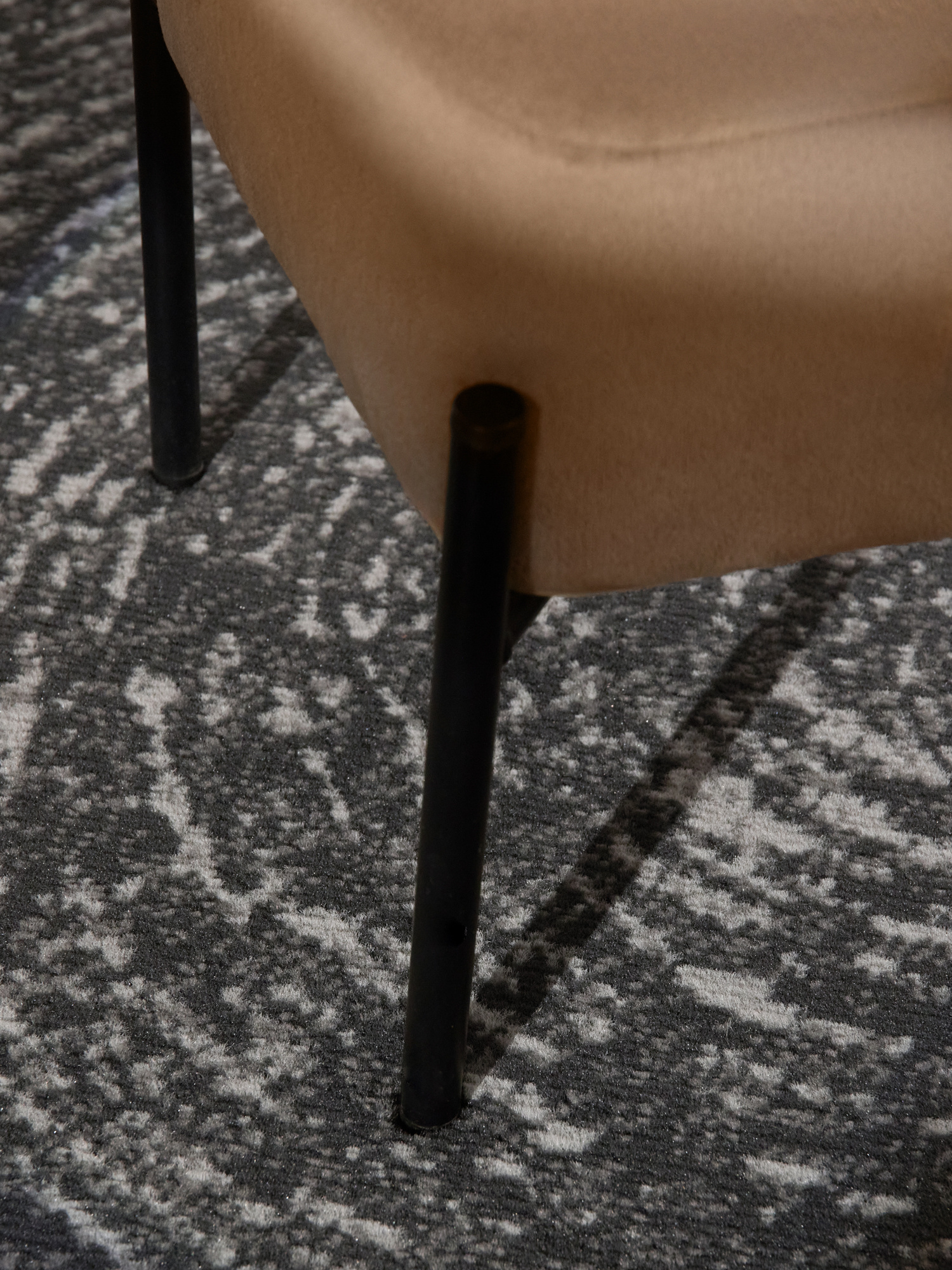 Rond Vloerkleed Cavallo Grijs