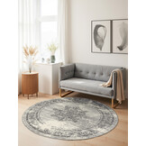 Vintage Rond Vloerkleed Gloria Creme