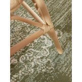Vintage Rond Vloerkleed Gloria Groen